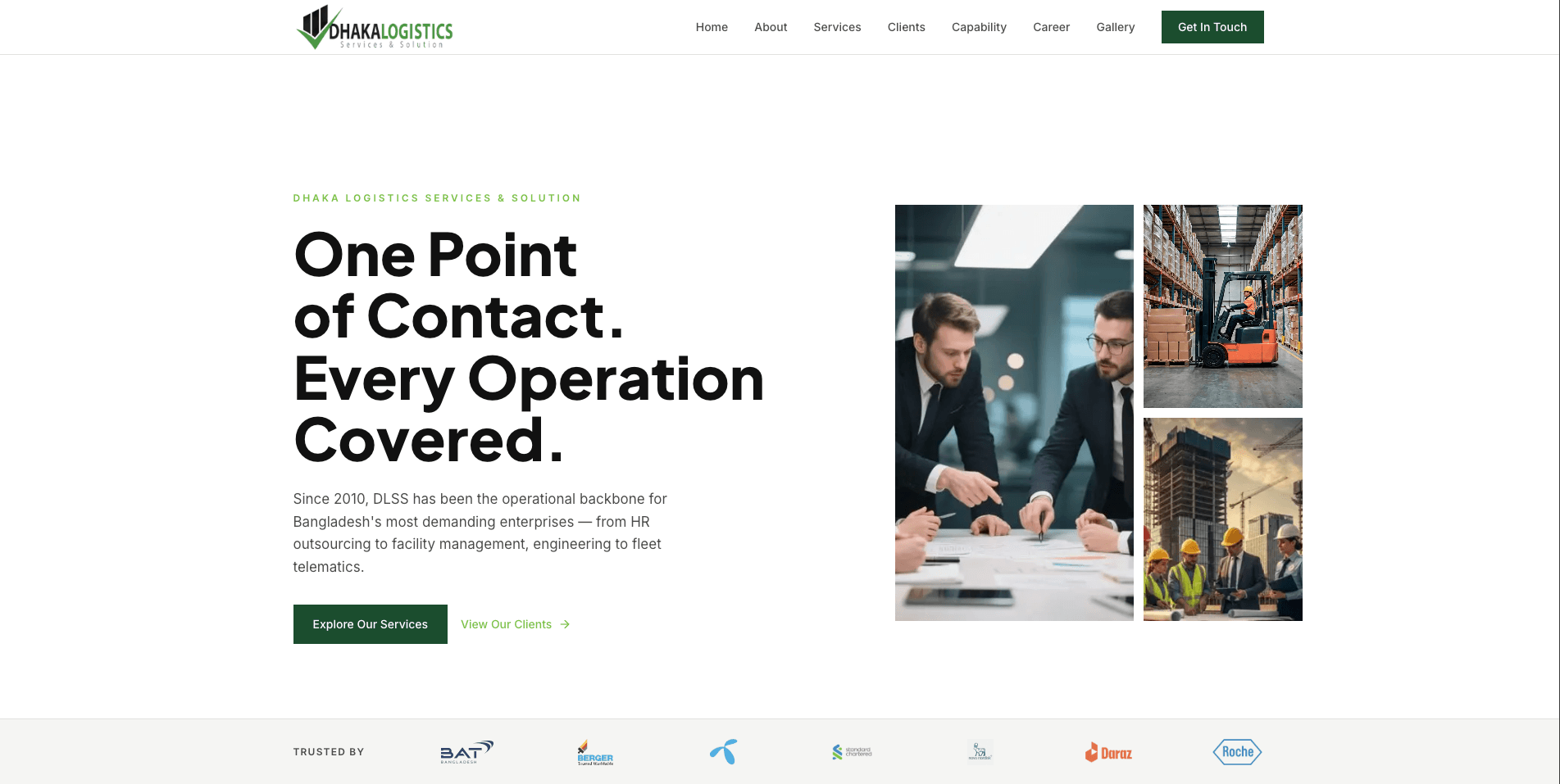 Corporate Operations & Logistics Website gallery image 1
