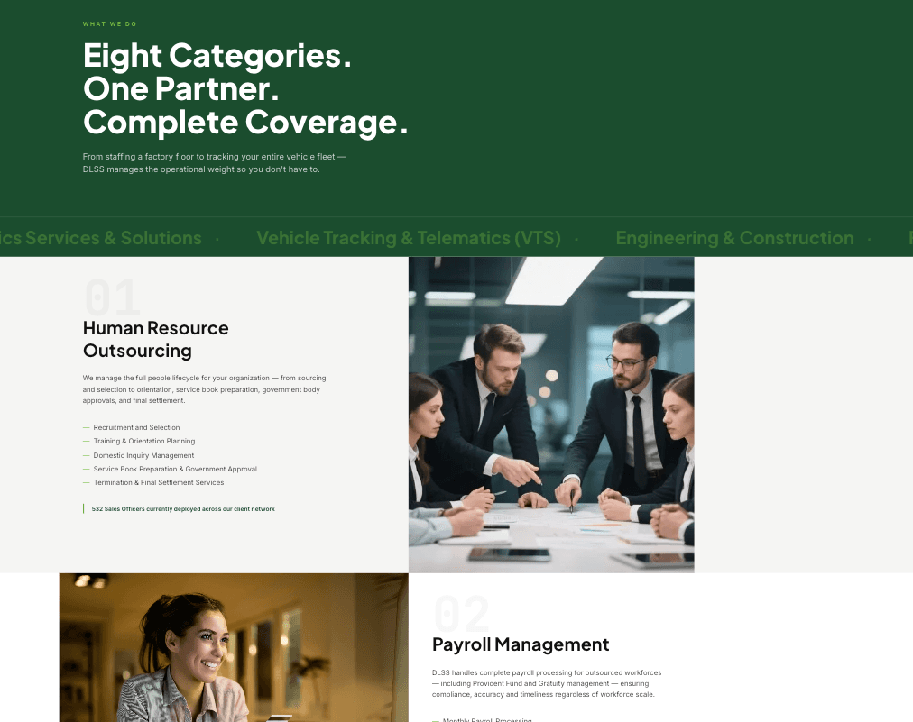 Corporate Operations & Logistics Website gallery image 3
